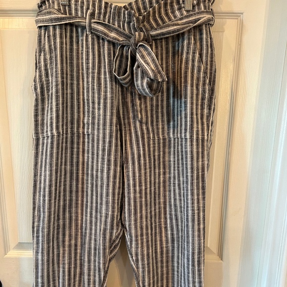 Rip Curl Lakeshore Striped Capris with cuffed hem size L - Picture 1 of 7